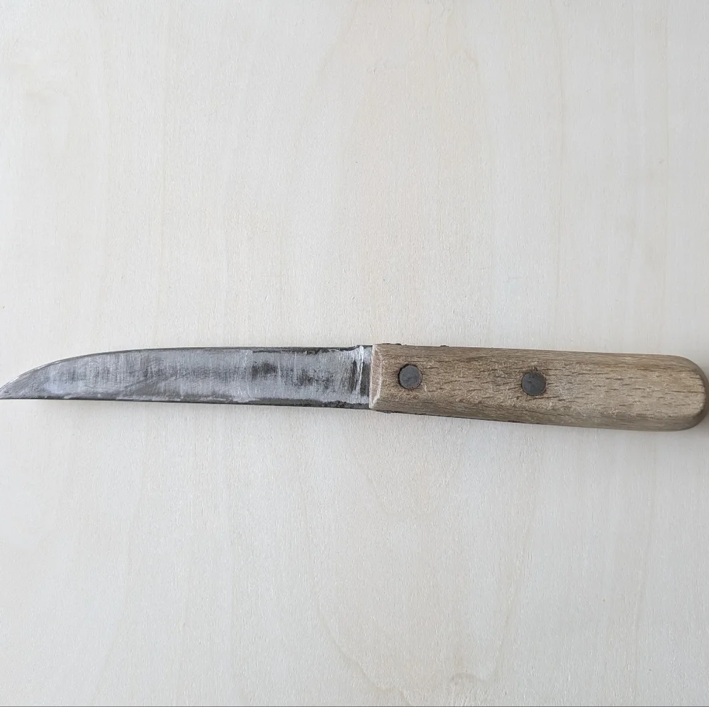 VINTAGE Knife Handmade Wooden Handle Dexter 1375